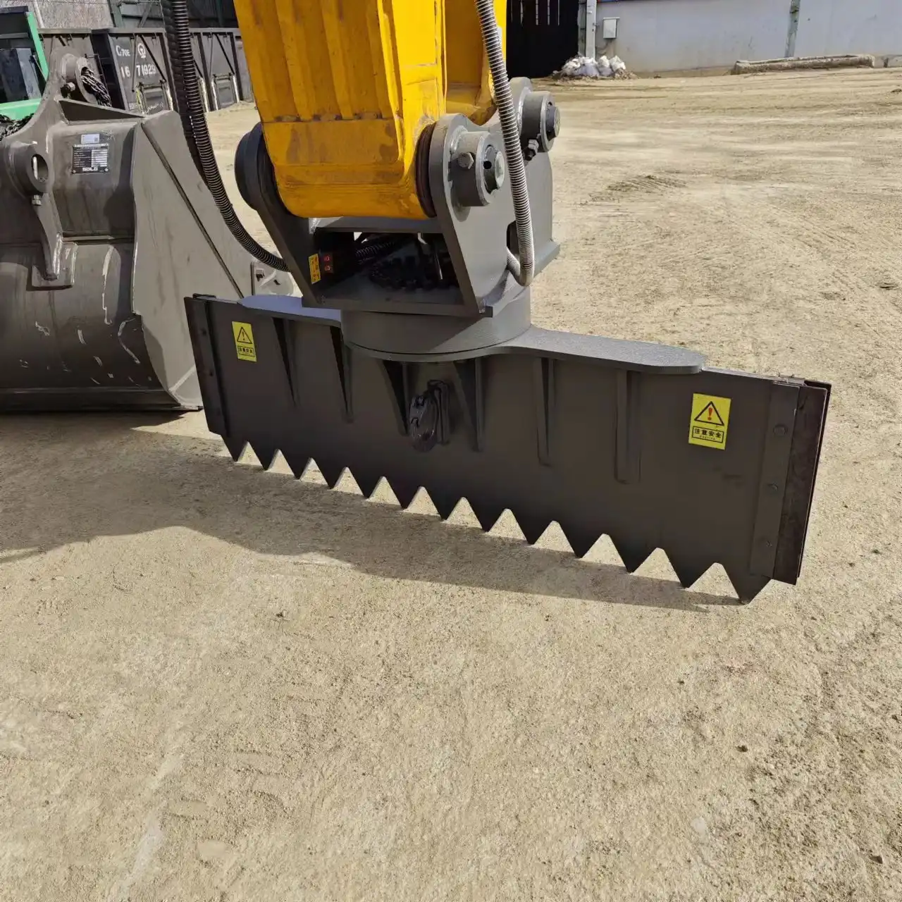 What is a rotating scraper in excavation?